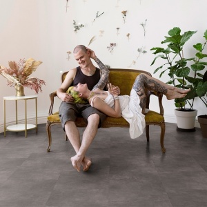 TreeFloor Enia JAZZ X Stone - Concrete Grey Dark