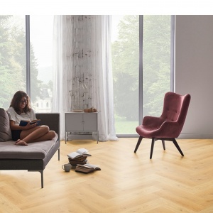 Check One premium visgraat - Burbach Oak