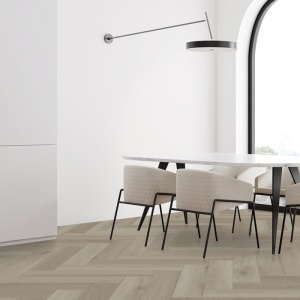 Check Premium visgraat klik pvc - Diesenfang Oak